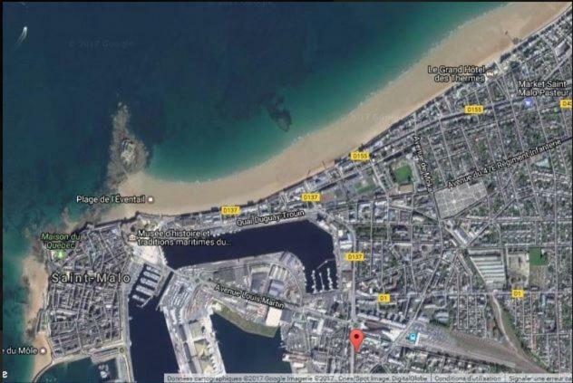 סן מלו Joli T3, Gare & Plages A Proximite מראה חיצוני תמונה